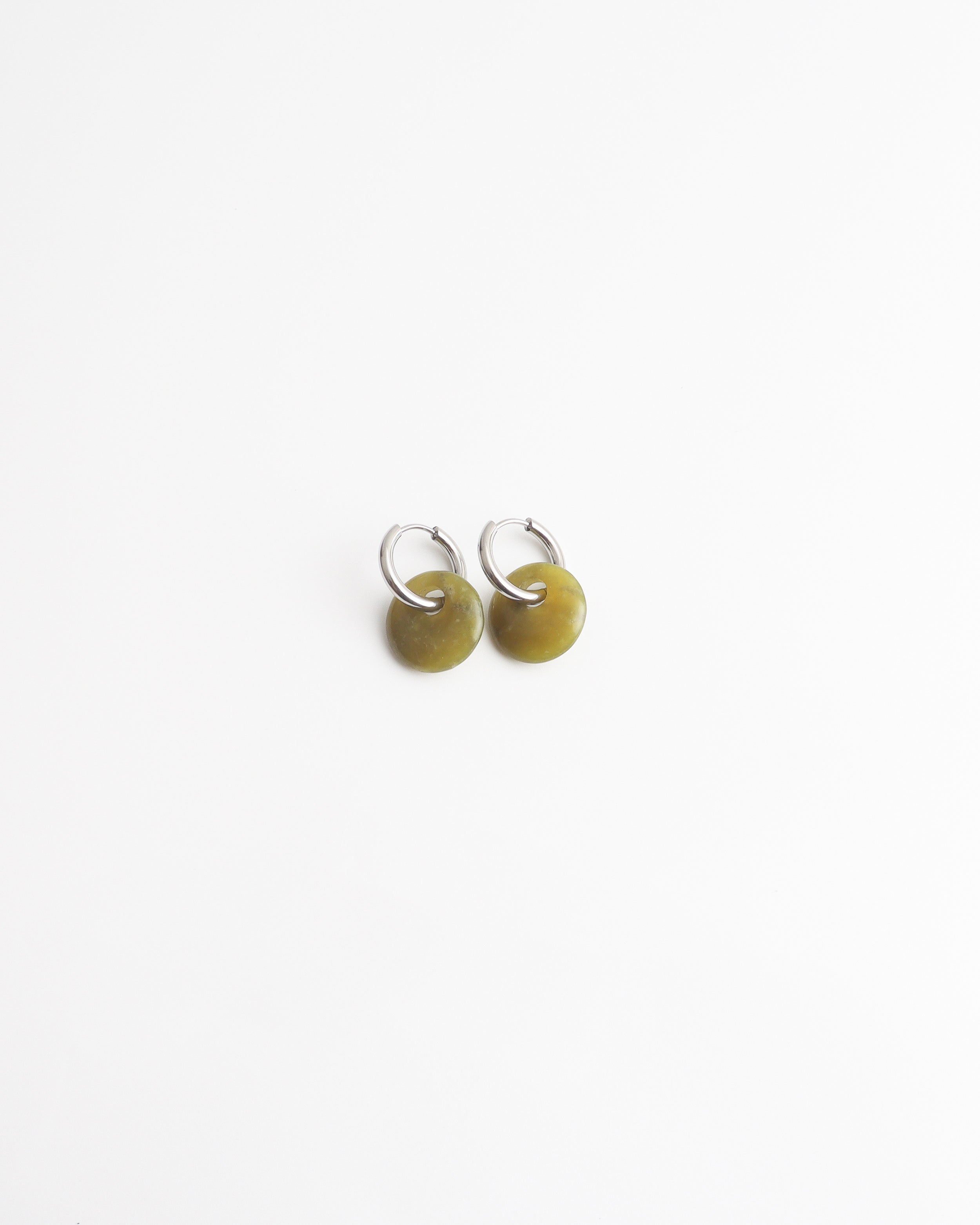 Isadora - Pendientes - Piedra natural-  Acero inoxidable