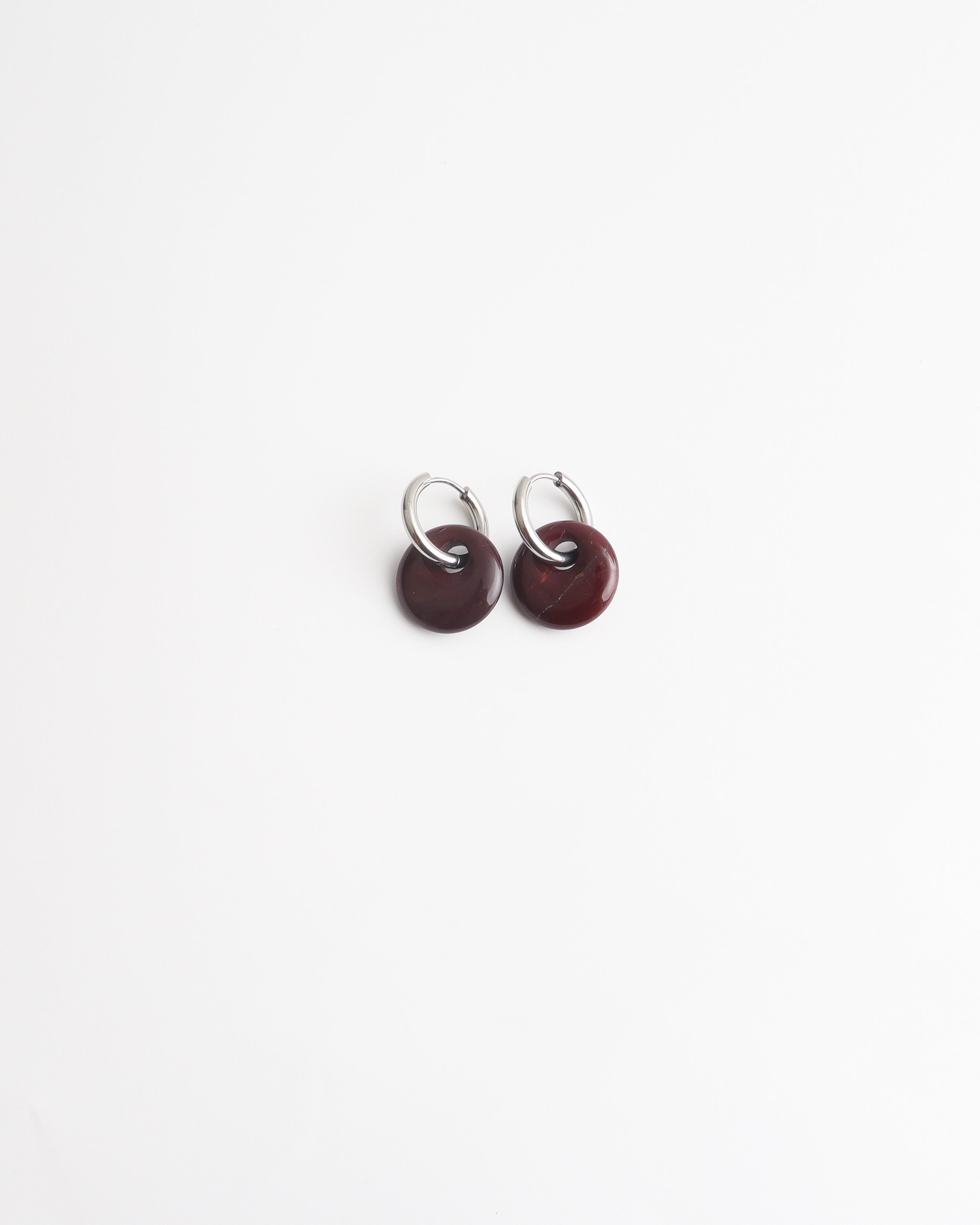 Isadora - Pendientes - Piedra natural-  Acero inoxidable