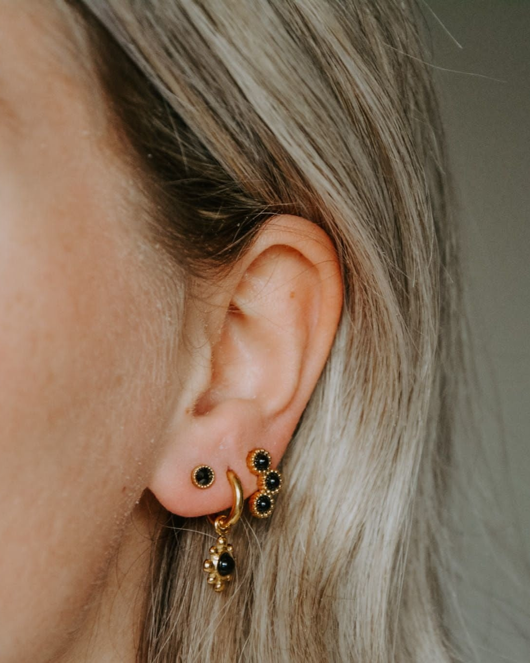 Amelie - Studs - Earrings - Stainless Steel