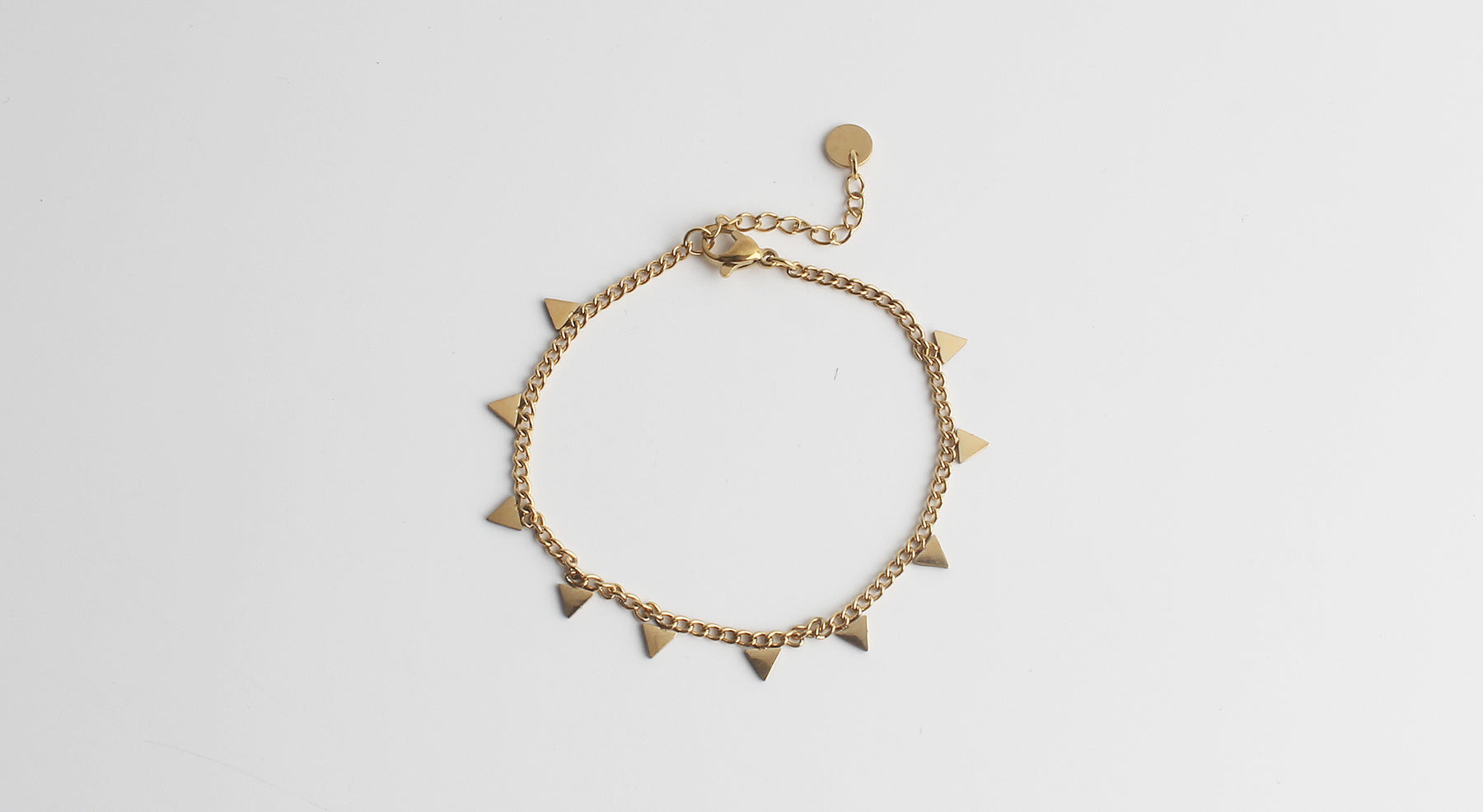Triangle - Bracelet - Stainless Steel