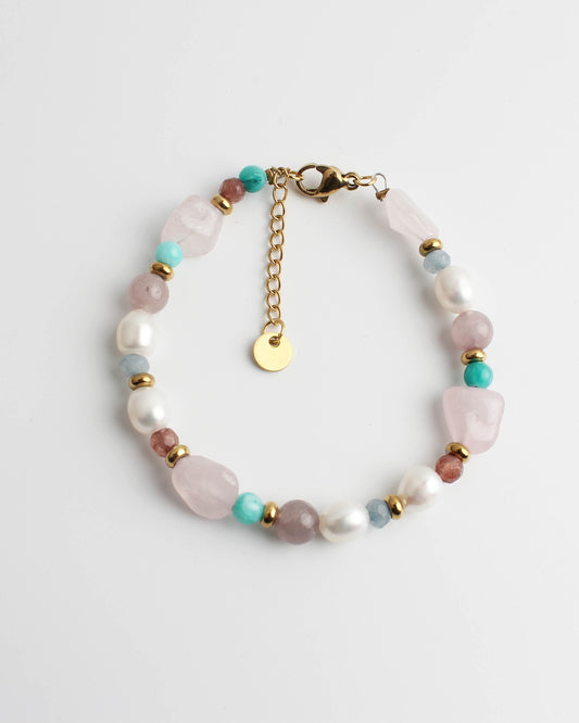 Ellie - Bracelet - Natural Stone - Stainless Steel
