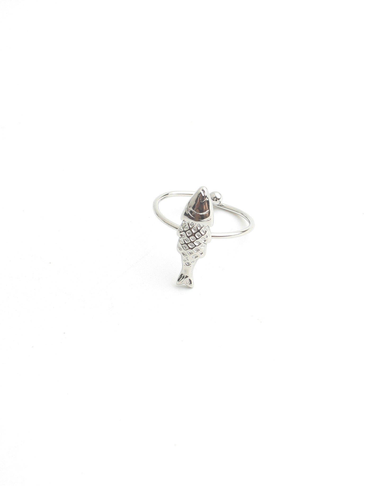 Fish - Ring - Stainless Steel - Adjustable