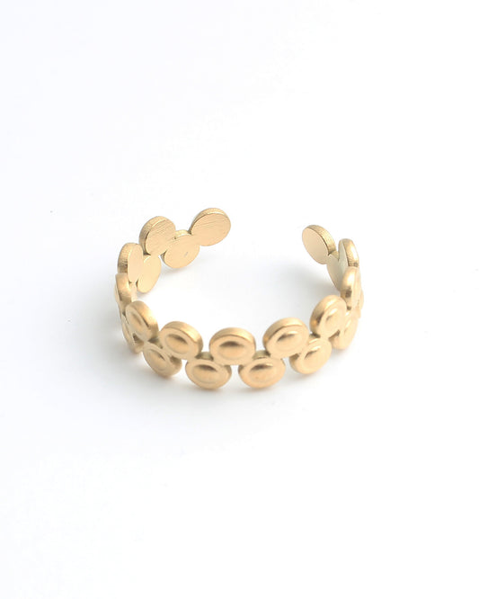 Ellinor - Anillo - Acero inoxidable - Ajustable
