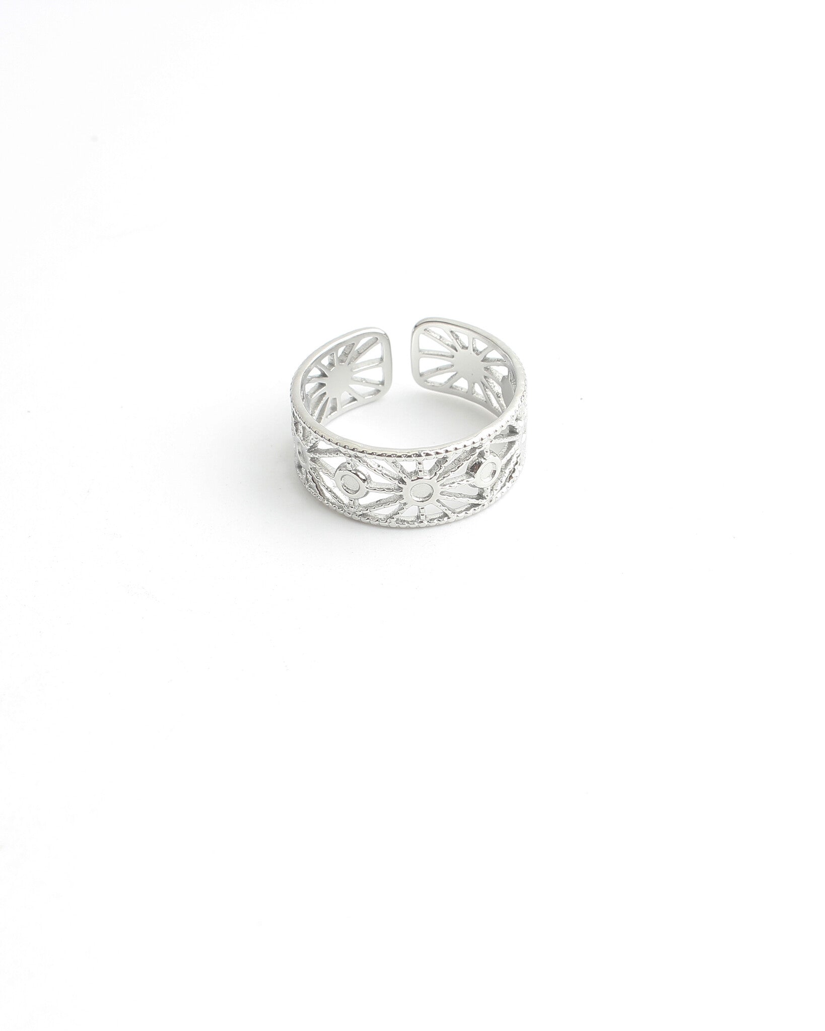 Sola - Ring - Stainless Steel - Adjustable