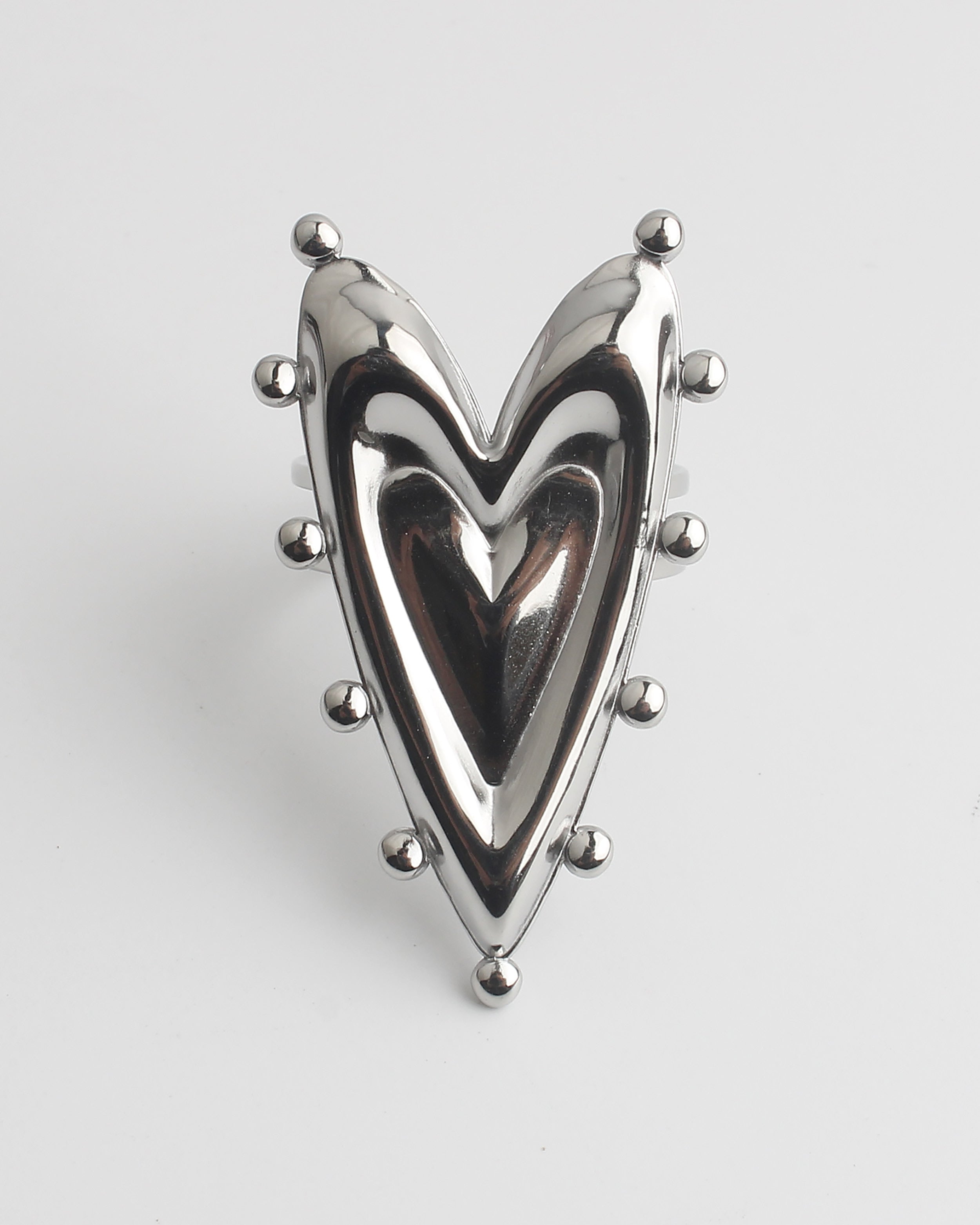 Layers of love - Anillo - Acero inoxidable - Ajustable
