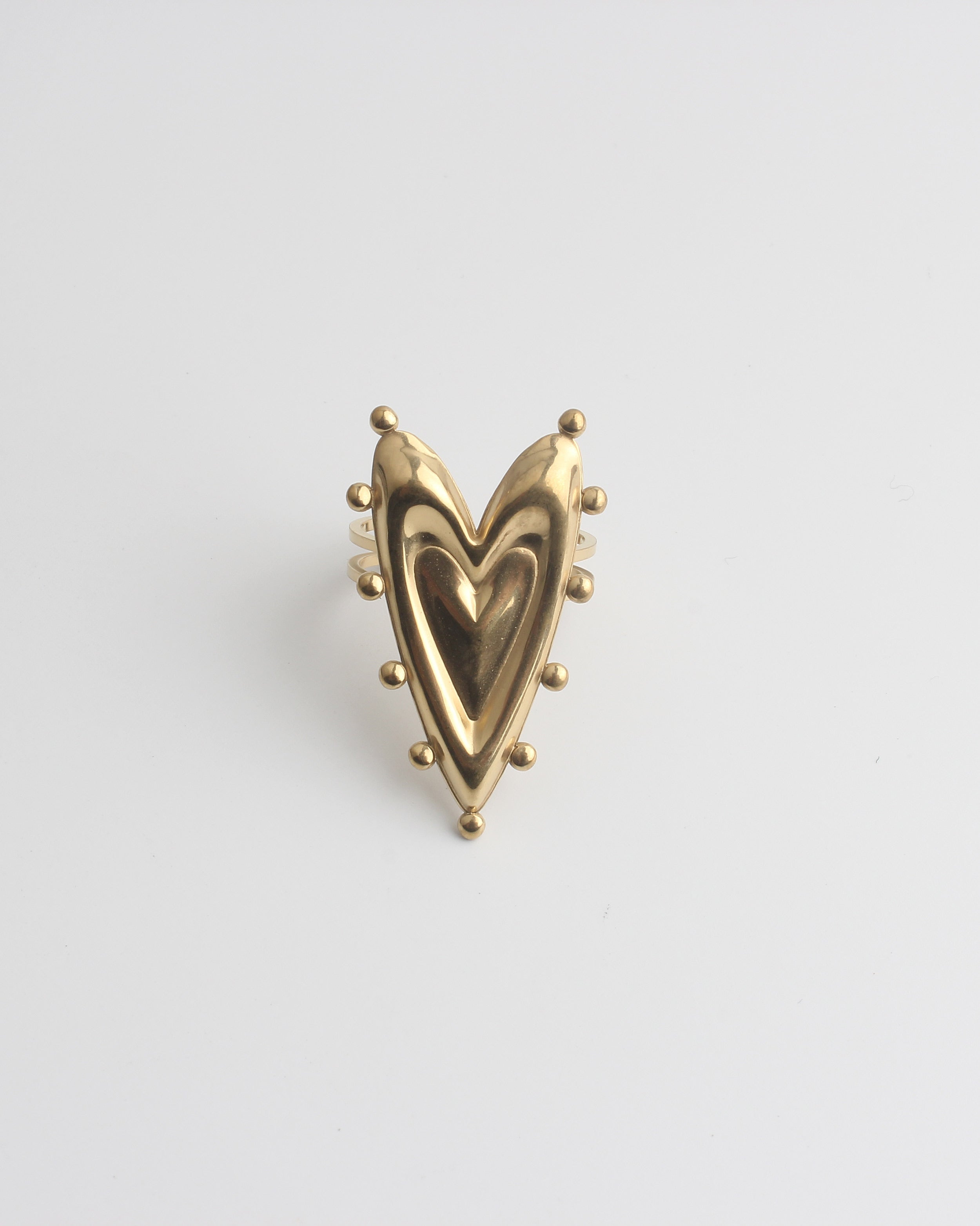 Layers of love - Anillo - Acero inoxidable - Ajustable