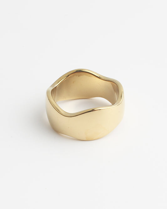 Wavey - Ring - Stainless Steel