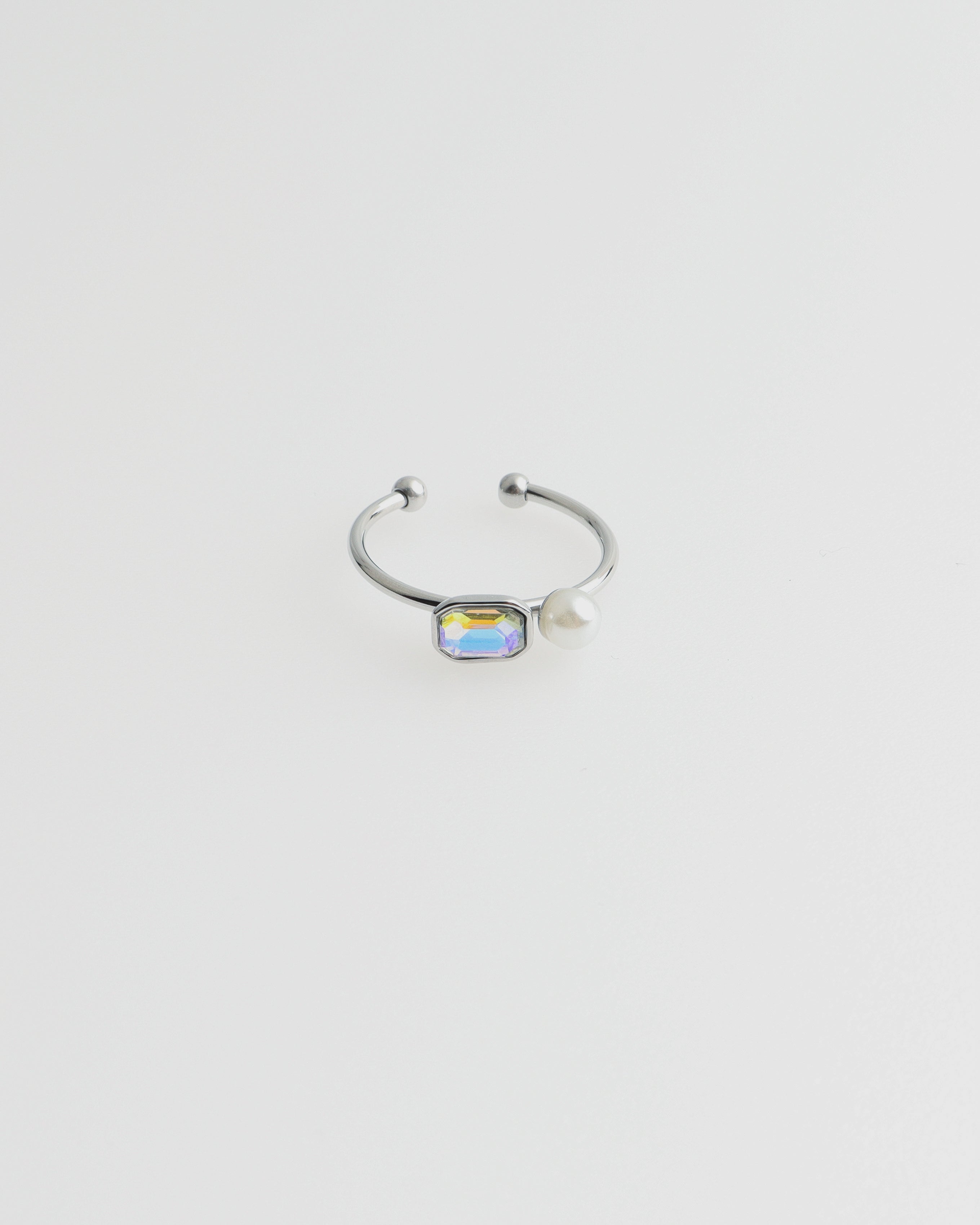 Claudette - Ring - Stainless Steel - Adjustable