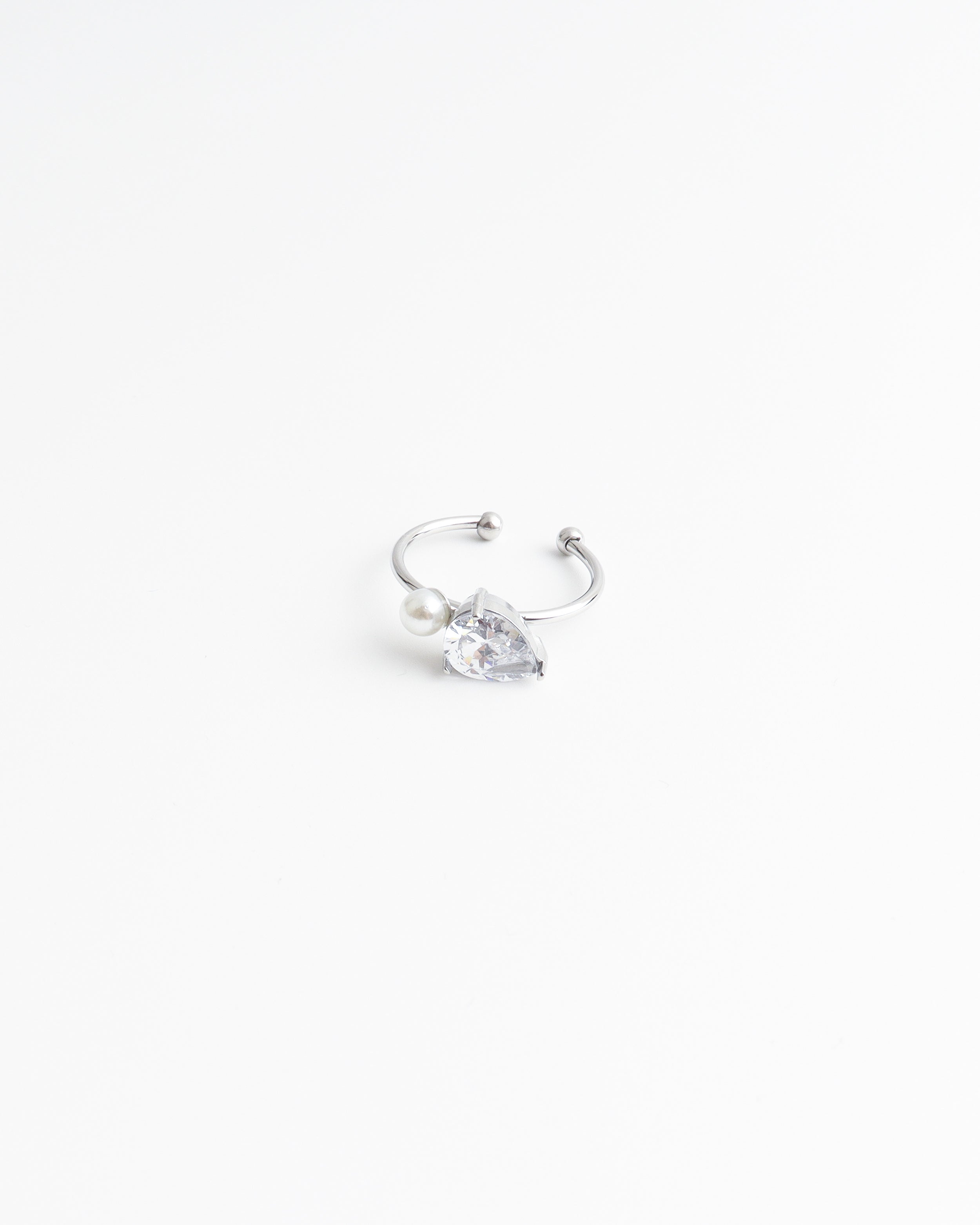 Mireille - Ring - Stainless Steel - Adjustable