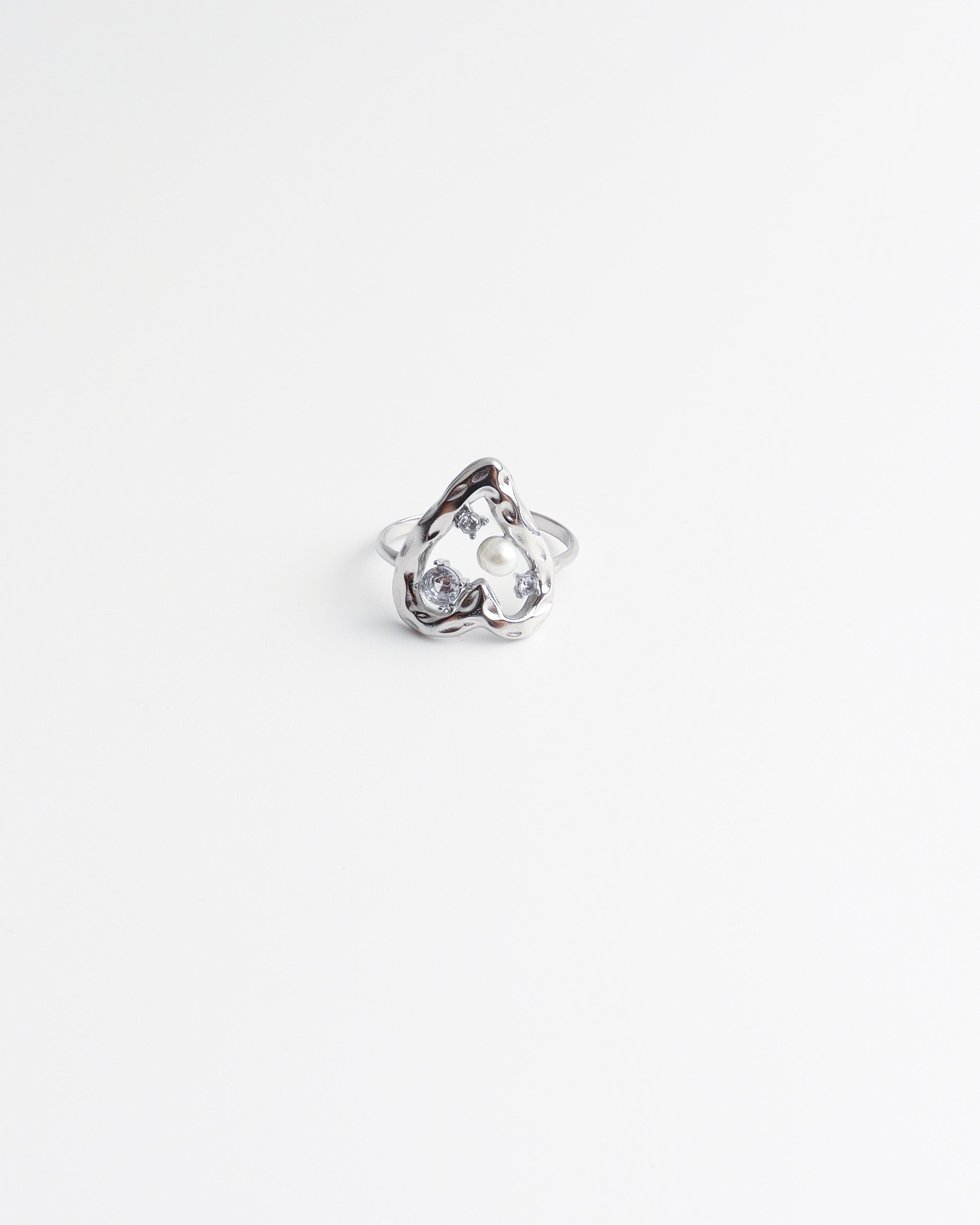 Theodora - Anillo - Acero inoxidable - Ajustable