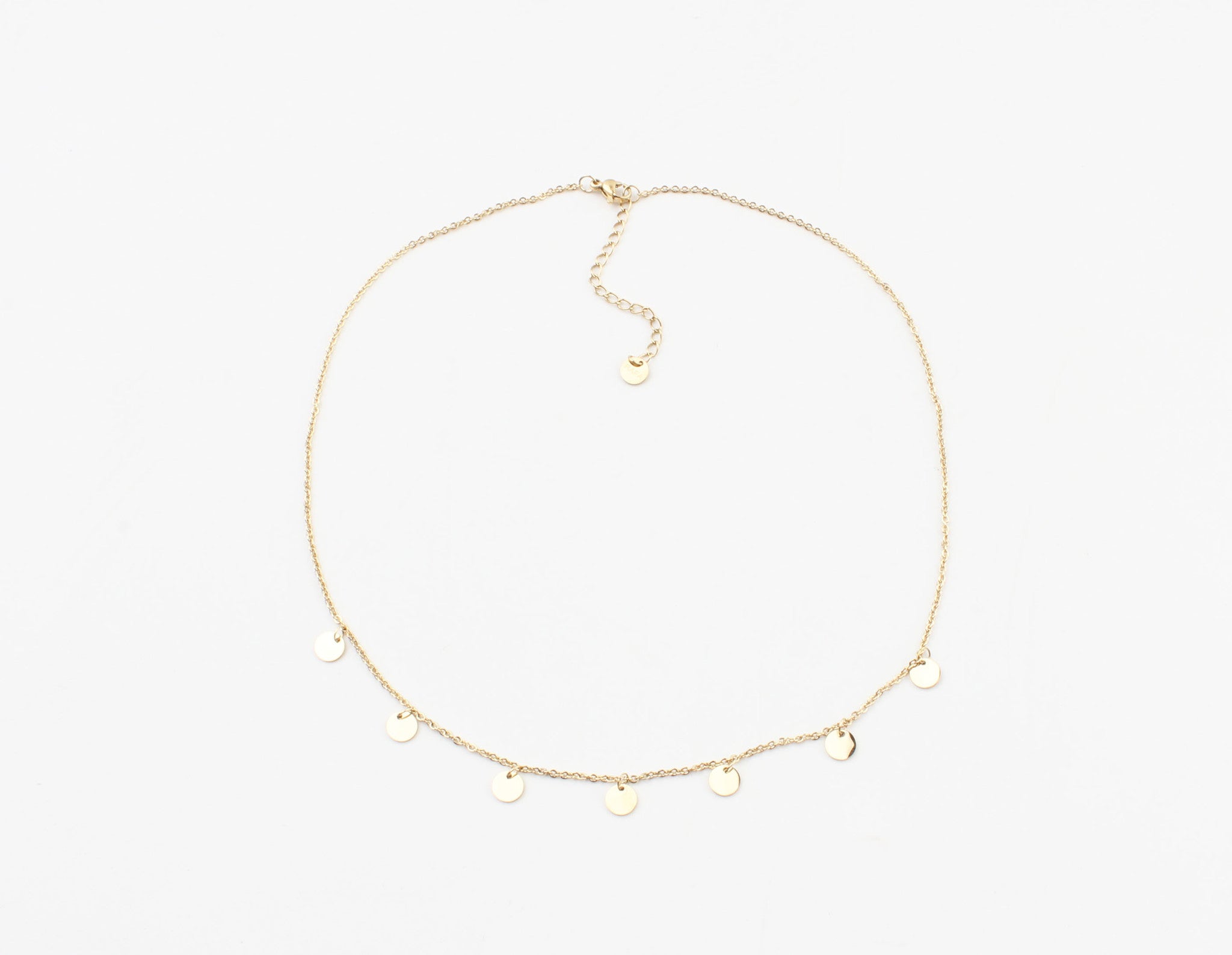 Monedas - Collar - Acero inoxidable