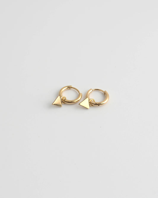 Little Triangle - Pendientes - Acero inoxidable