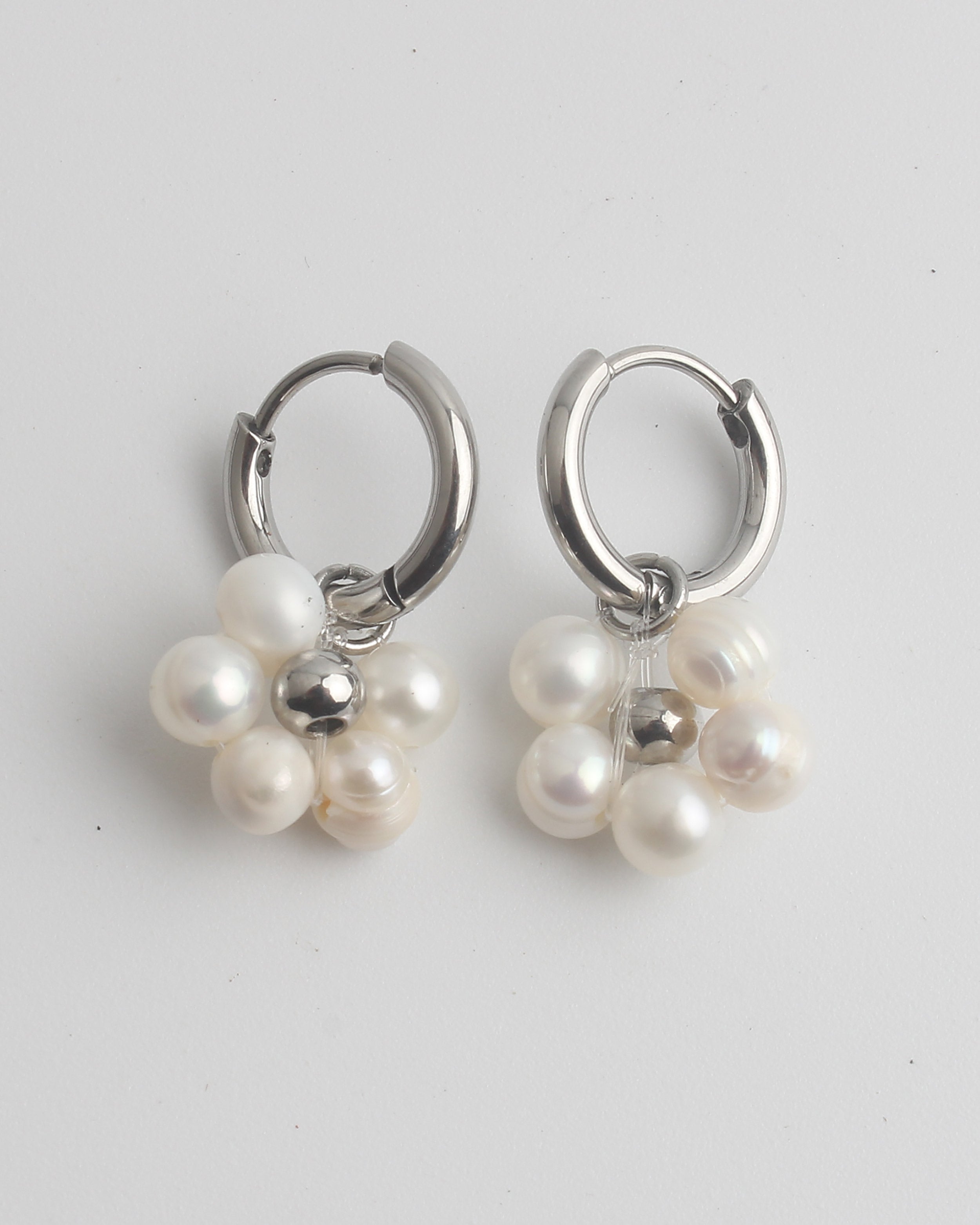 Fleurine - Earrings - Stainless Steel
