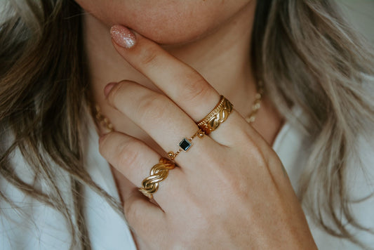 Laure - Anillo - Acero inoxidable - Ajustable
