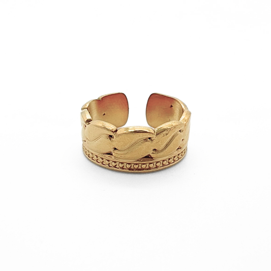 Laure - Anillo - Acero inoxidable - Ajustable