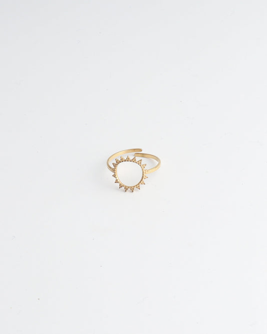 Sweet Sun - Anillo - Acero inoxidable - Ajustable