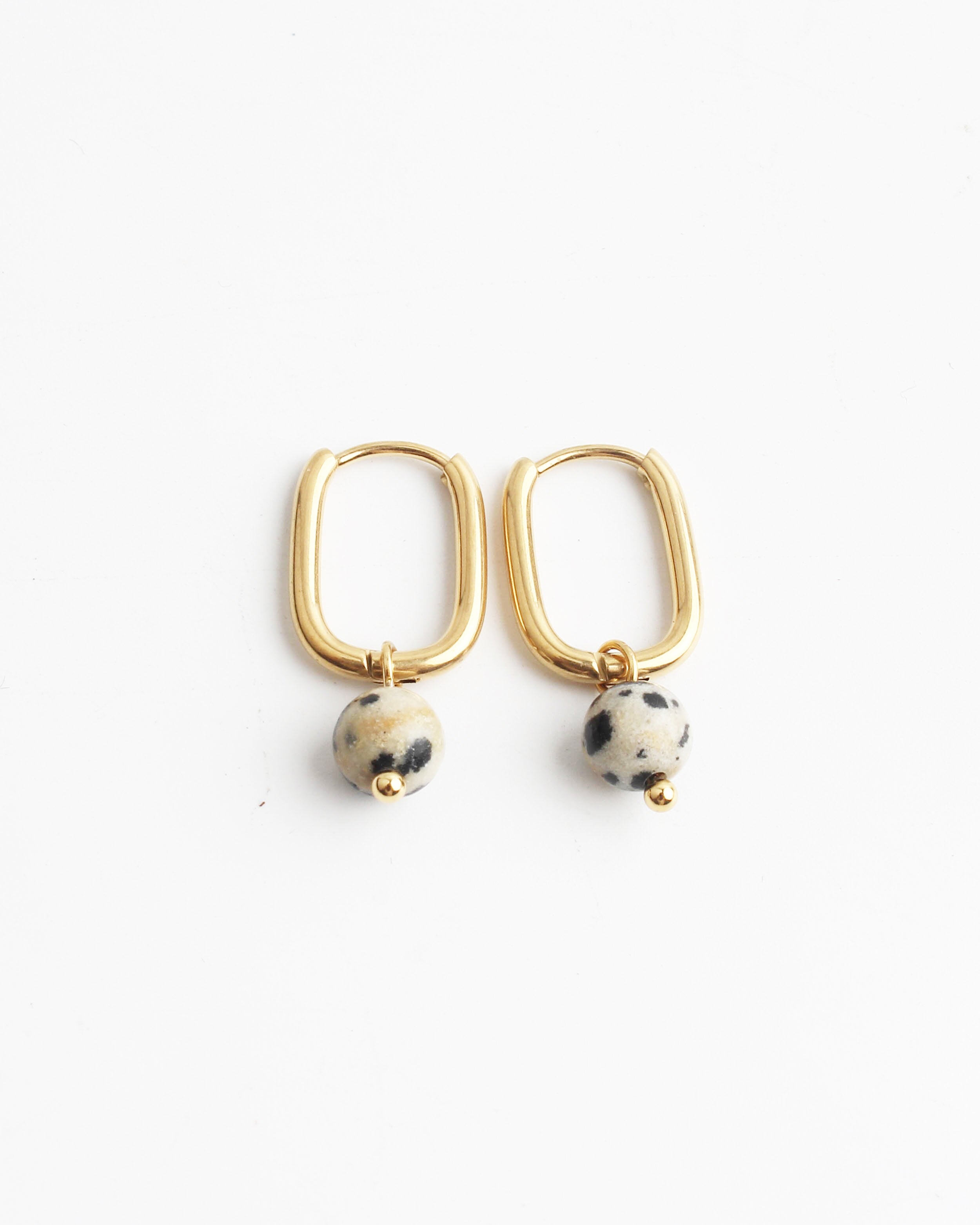 Zuzy - Pendientes - Piedra natural - Acero inoxidable