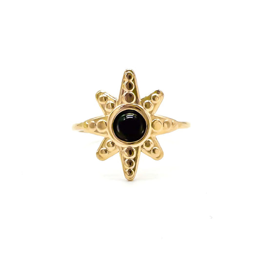 Raven - Anillo - Acero inoxidable - Ajustable