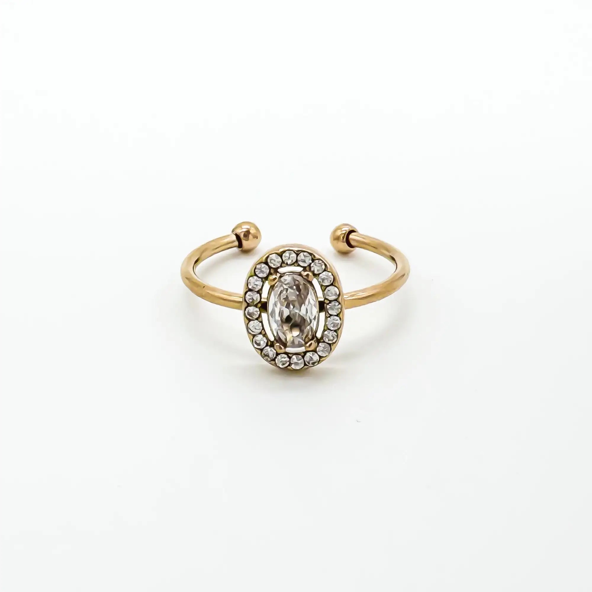 Joelle - Ring - Stainless Steel - Adjustable