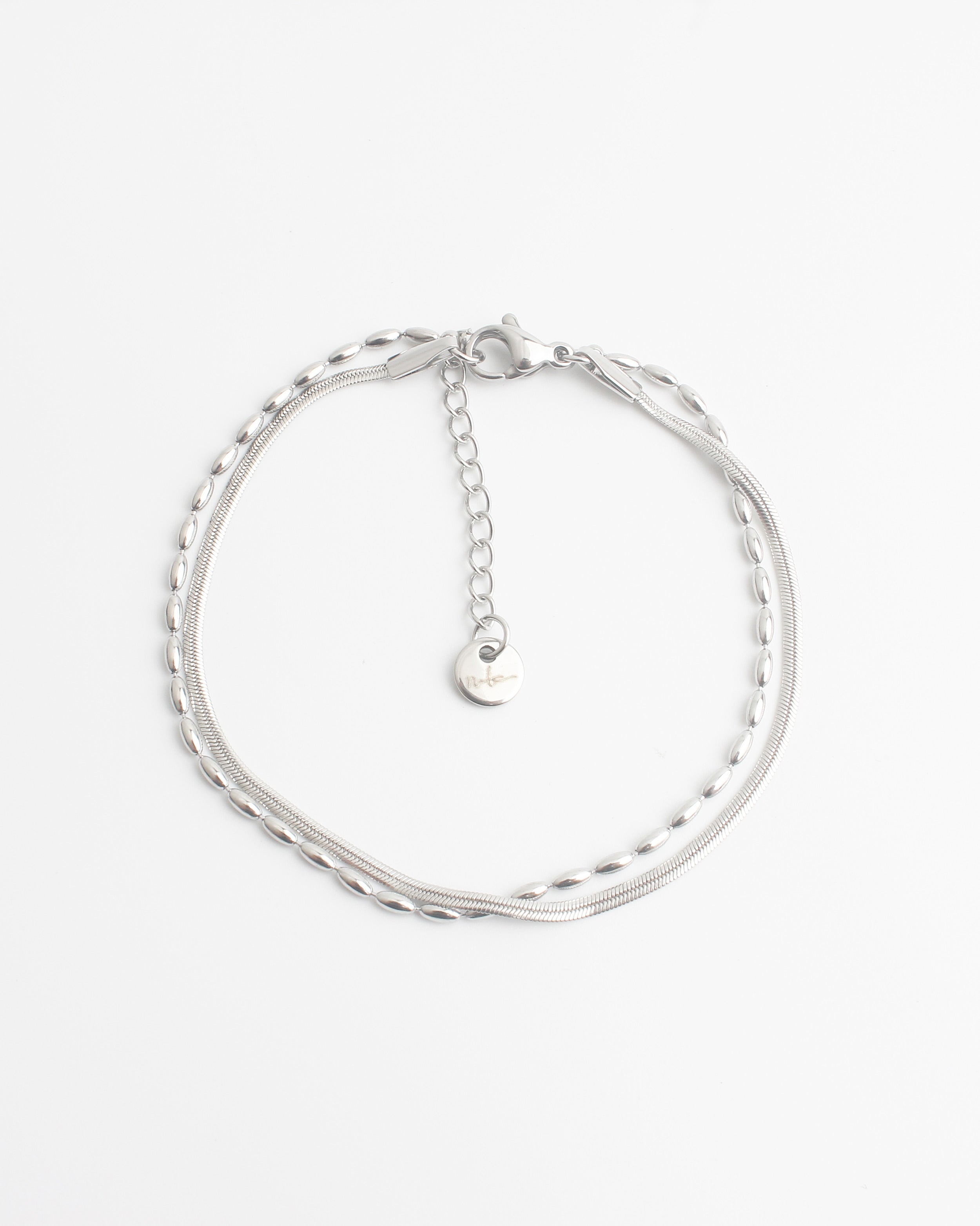 Minimalistic - Bracelet - 2 Layer - Stainless Steel