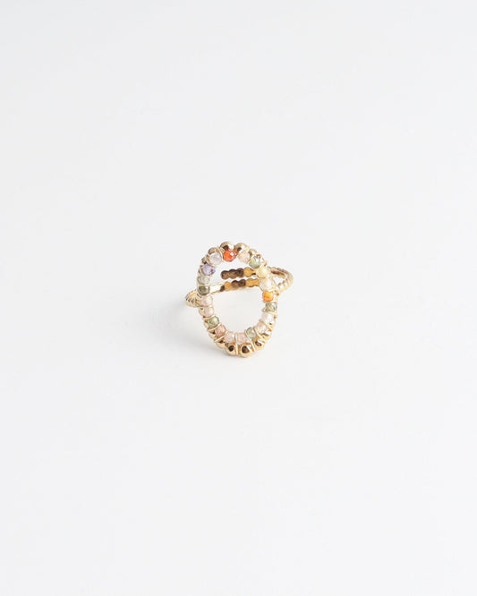 Nandita - Anillo - Acero inoxidable - Ajustable