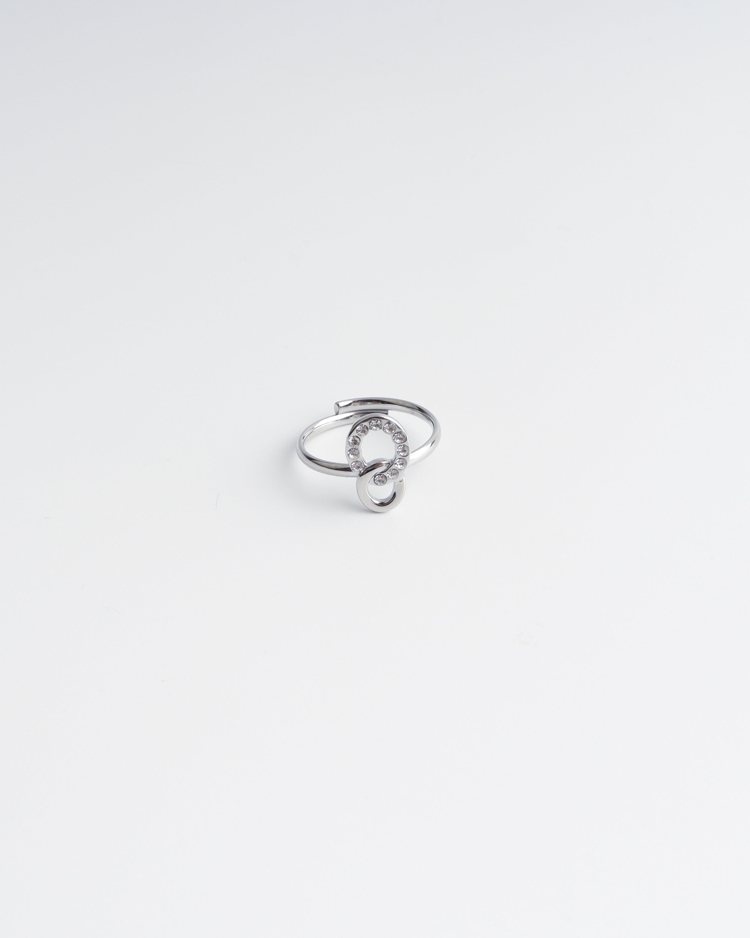 Eternity - Anillo - Acero inoxidable - Ajustable