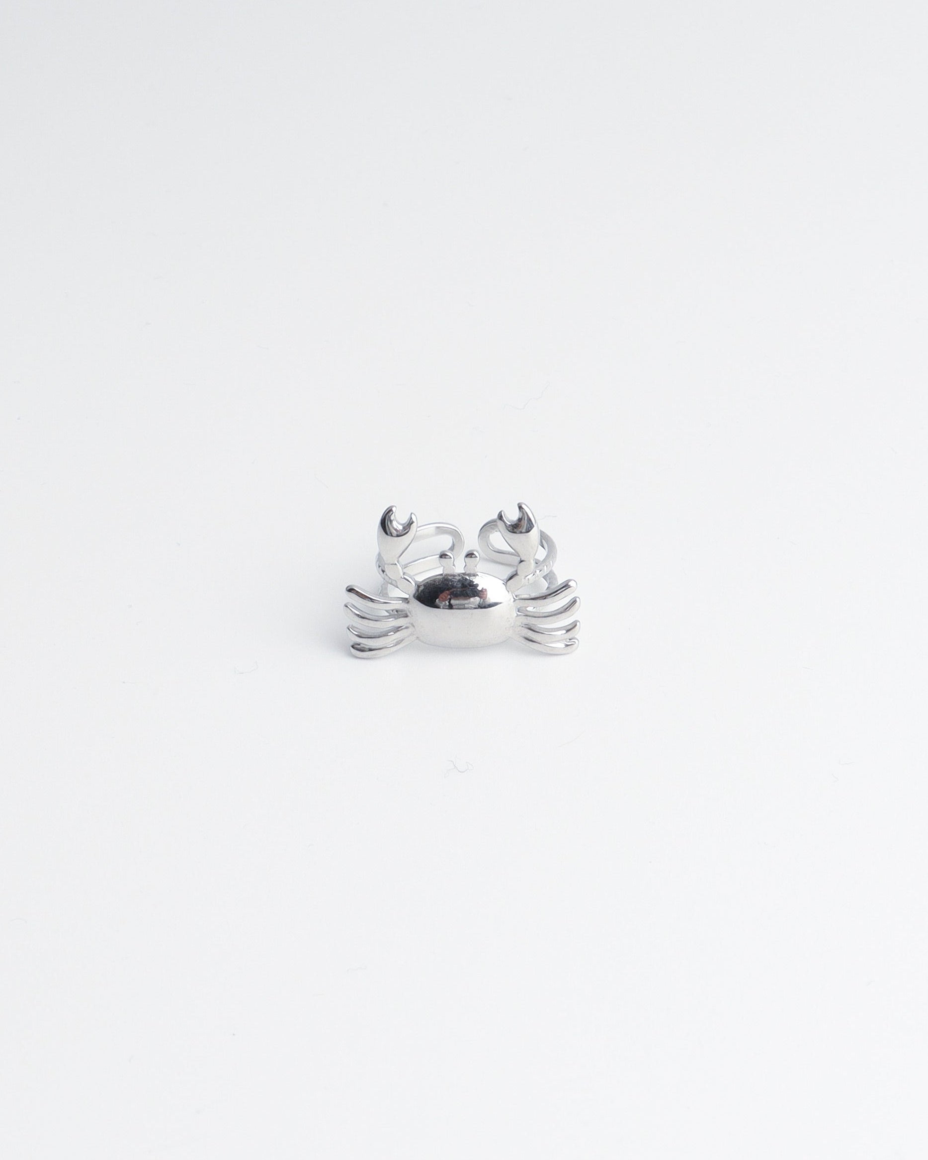 Crabby - Anillo - Acero inoxidable - Ajustable