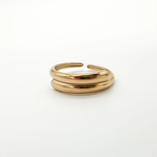Ell - Ring - Stainless Steel - Adjustable