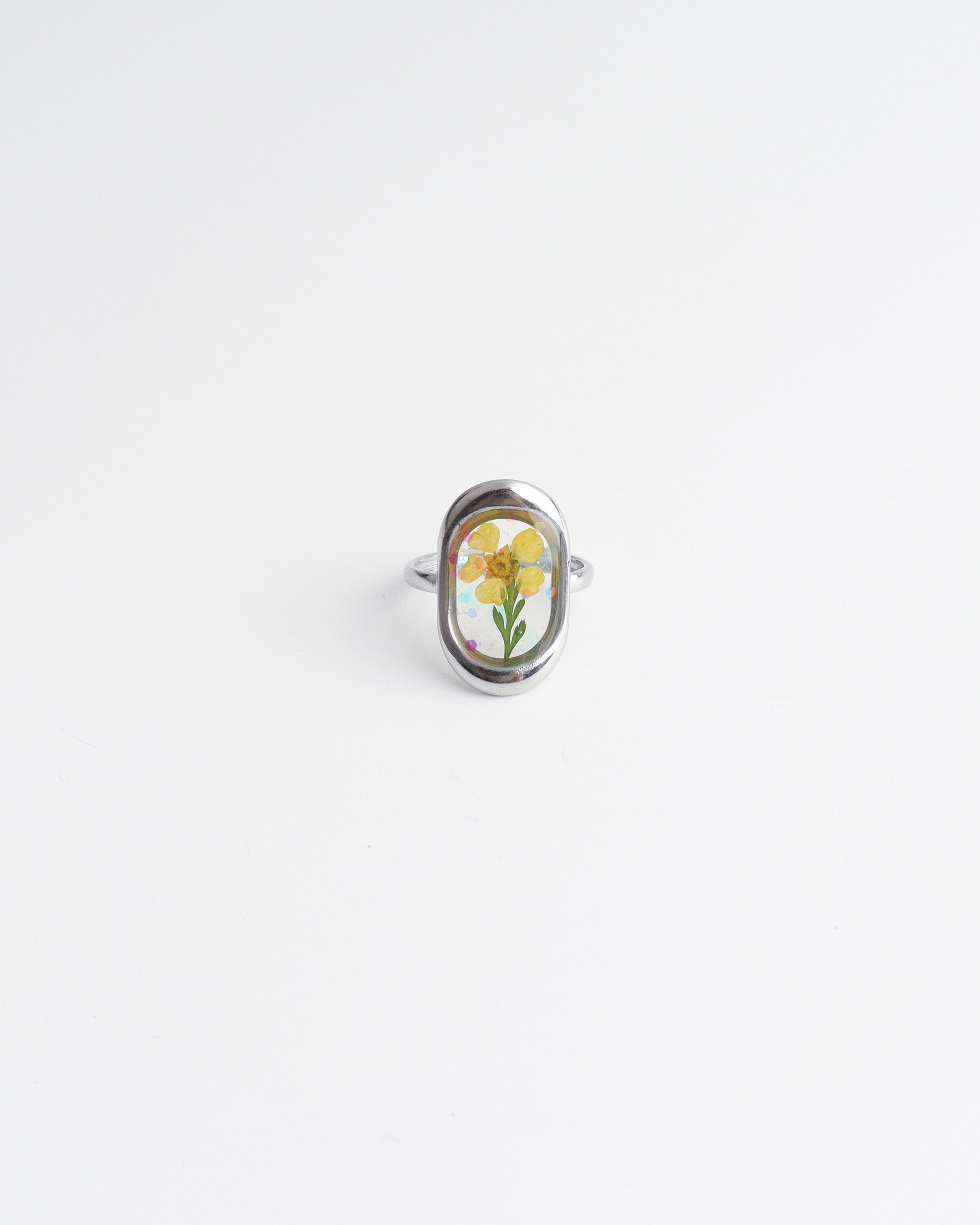 Violet - Anillo - Acero inoxidable - Ajustable