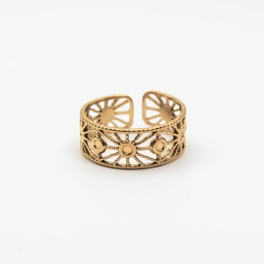 Sola - Ring - Stainless Steel - Adjustable