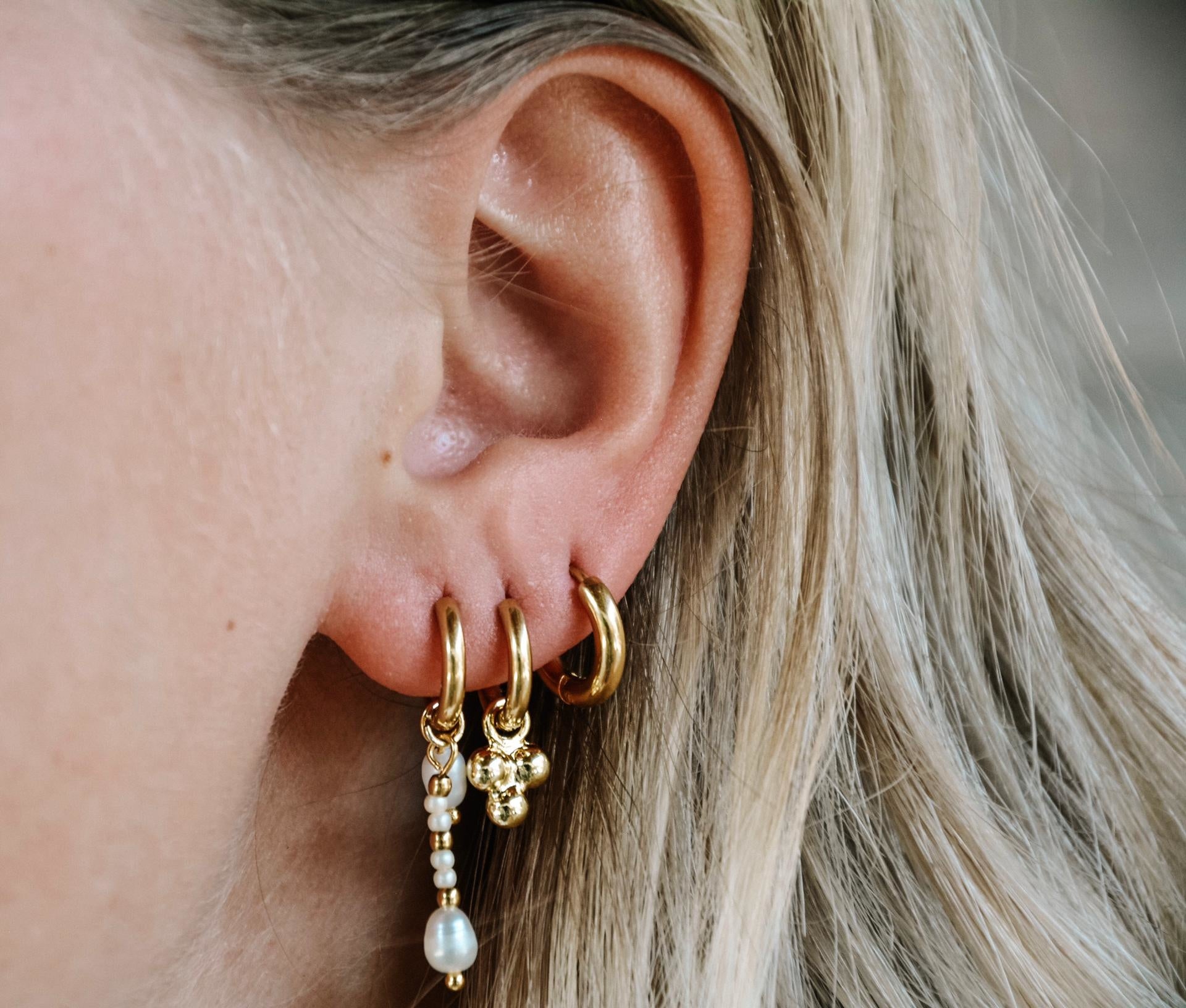 Basic - Pendientes - Acero inoxidable