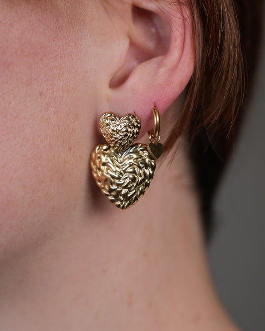 In The Name Of Love - Pendientes - Acero inoxidable