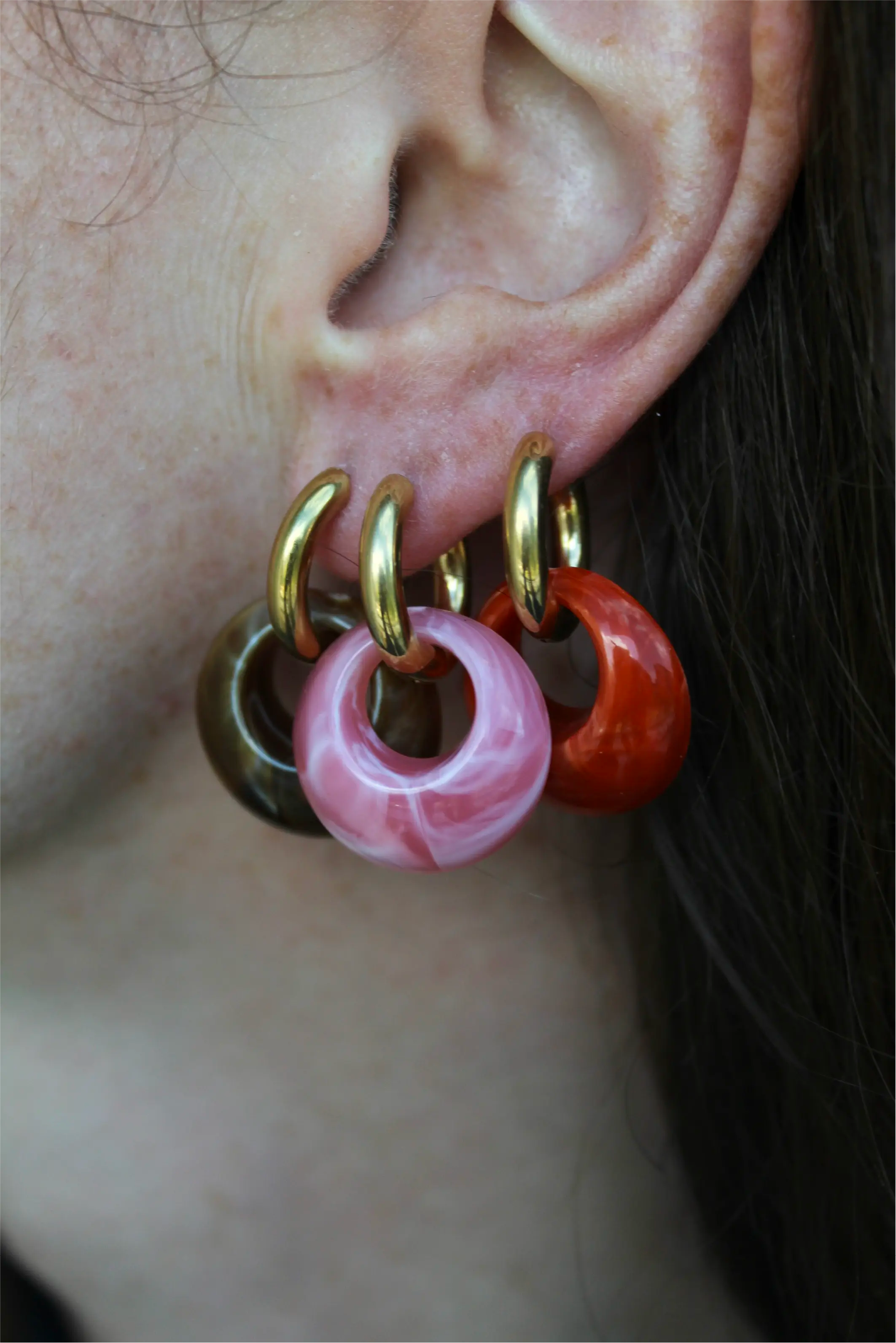 Luisa - Pendientes - Acero inoxidable