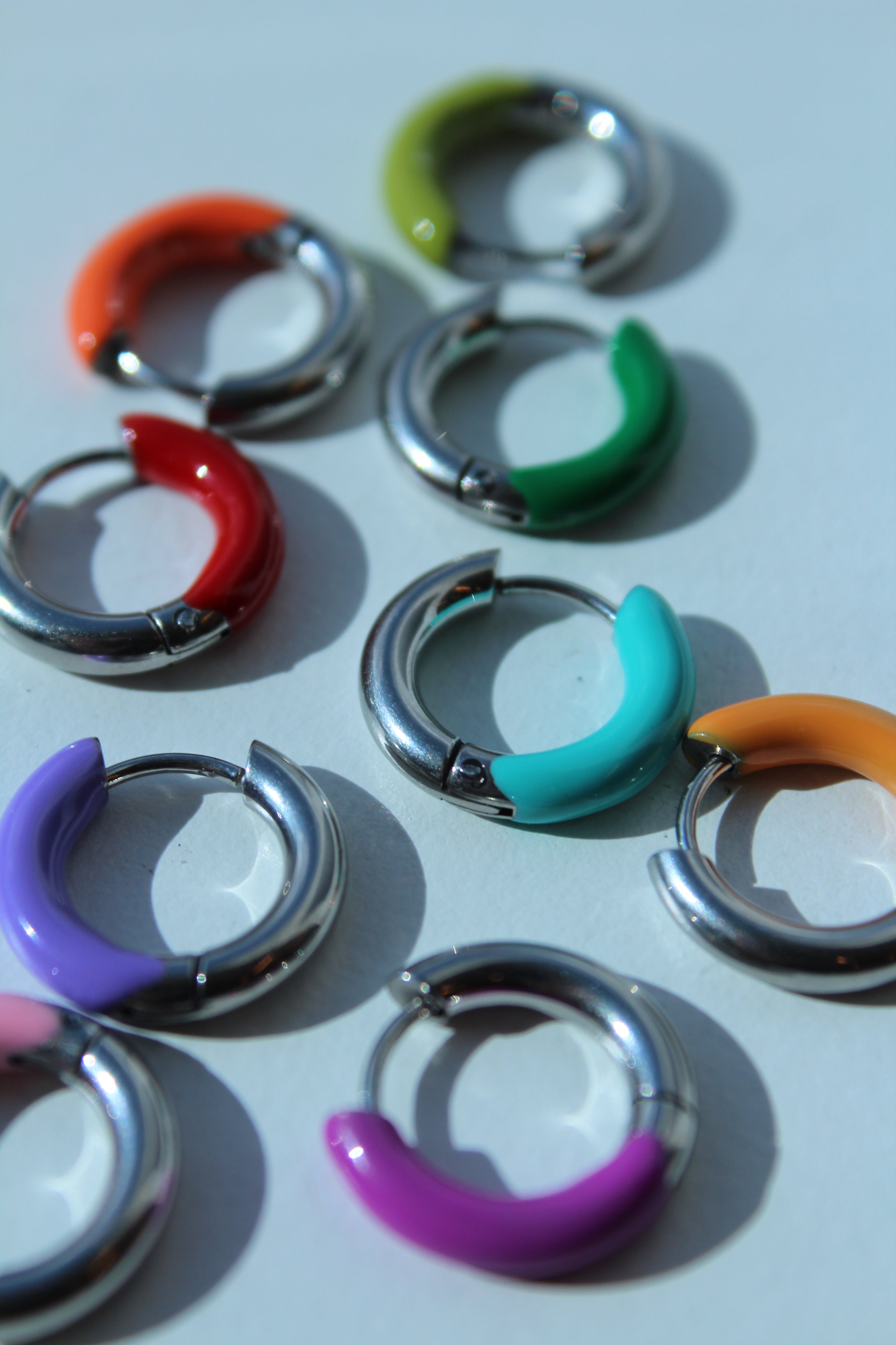 Happy Times - Pendientes - Acero inoxidable