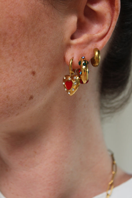 Alba - Earrings - Studs - Stainless Steel