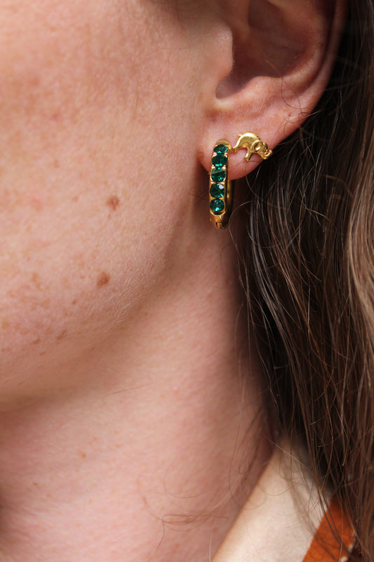 Little Elephant - Studs - Earrings - Stainless Steel