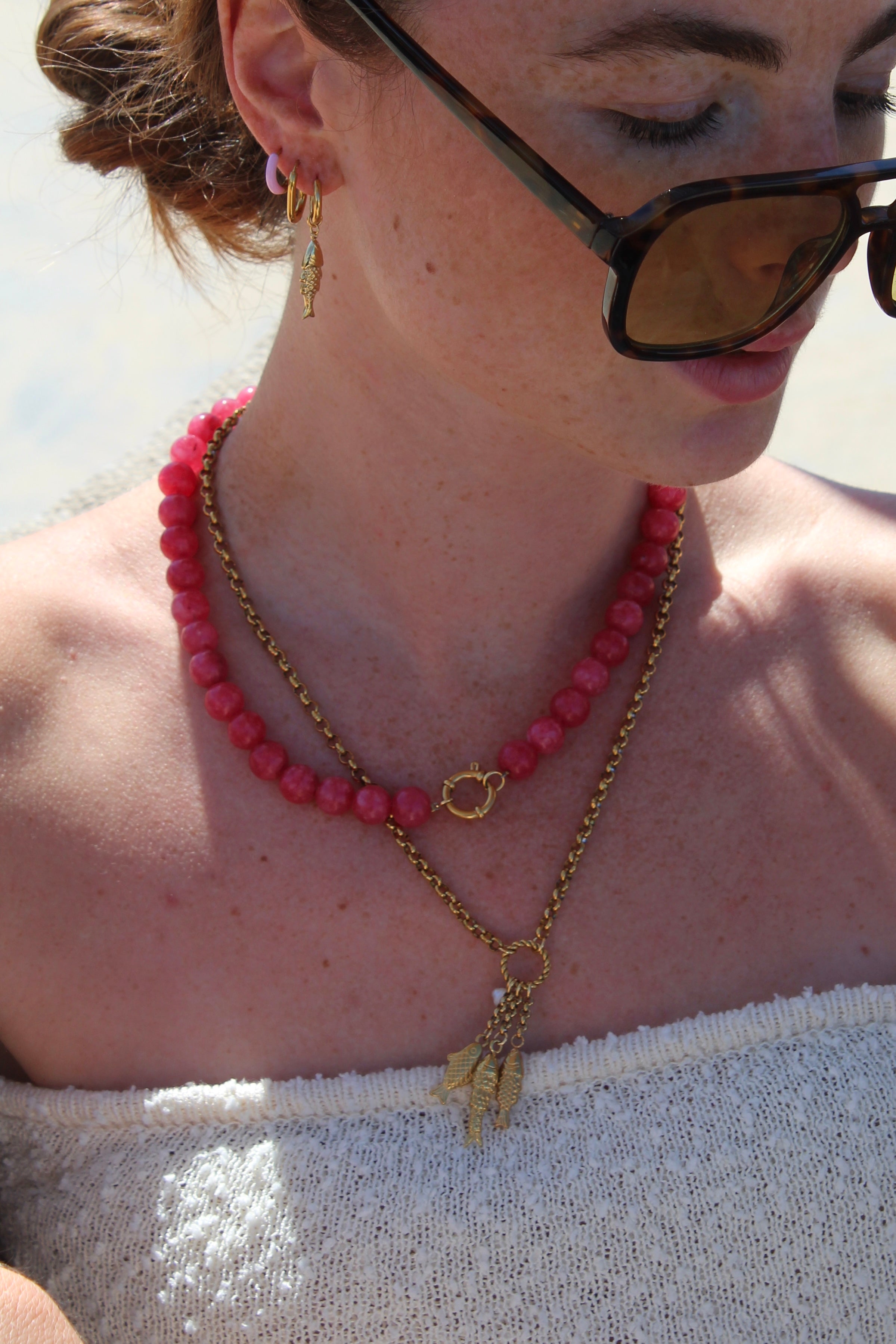 Fish - Necklace - Stainless Steel