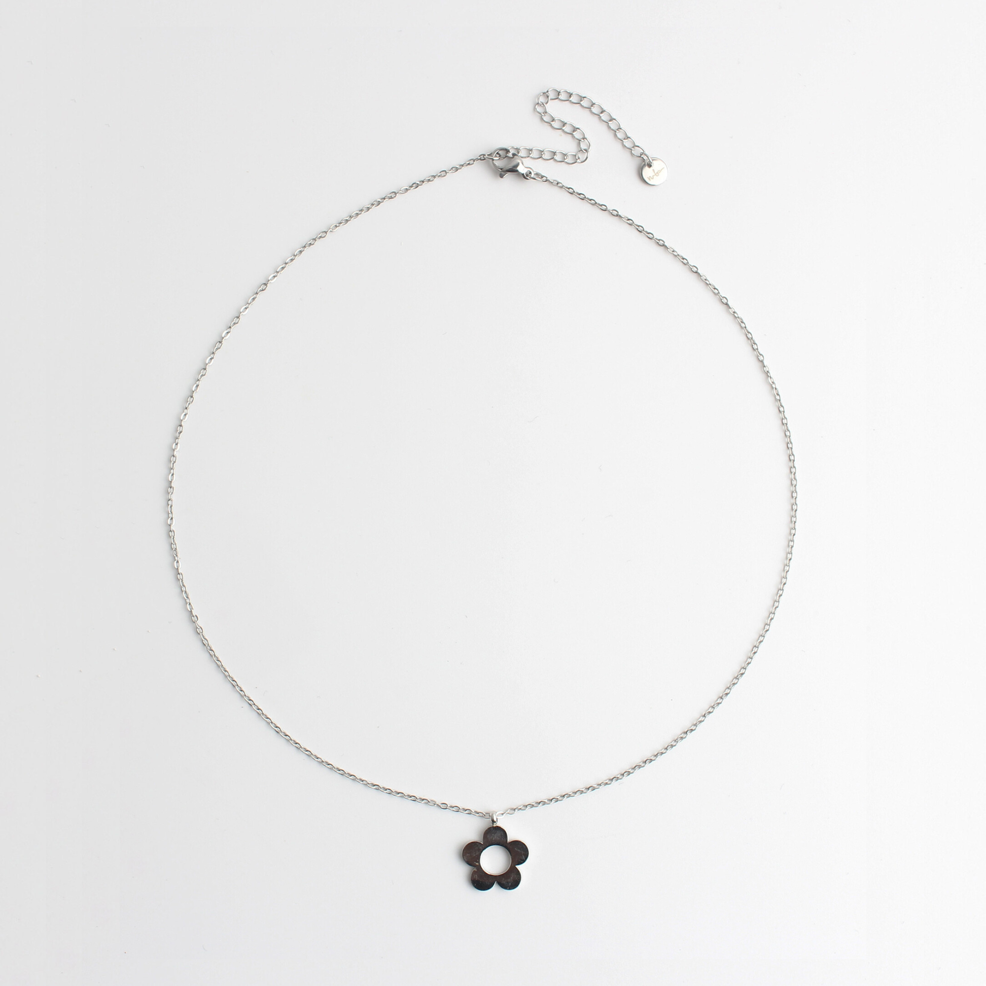 Beautiful Flower - Necklace - Stainless Steel