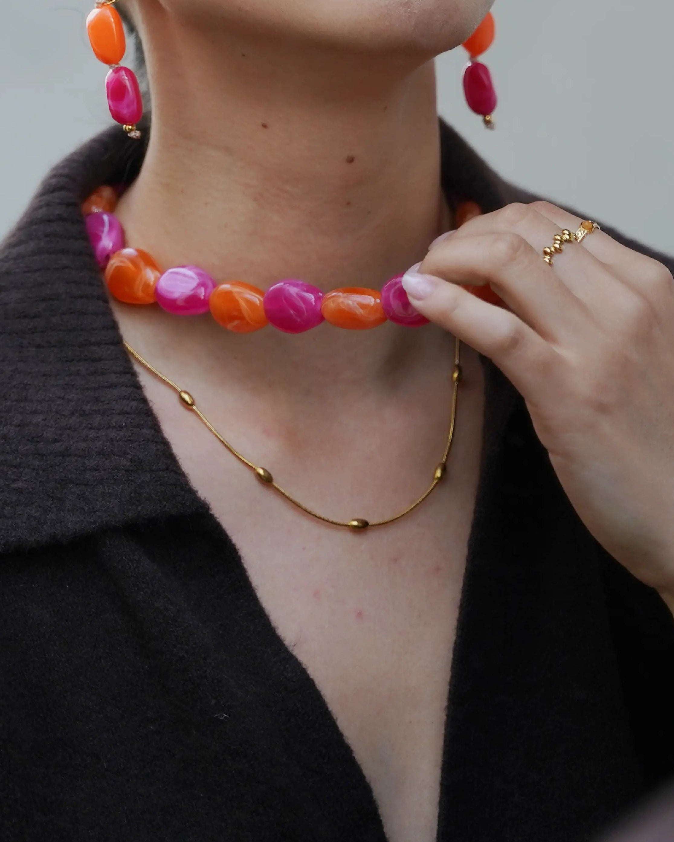 Ainoa - Collar - Acero inoxidable