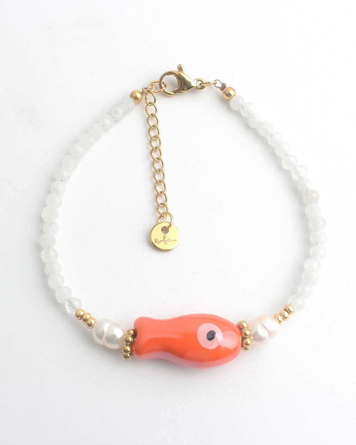 Pez - Pulsera - Acero inoxidable