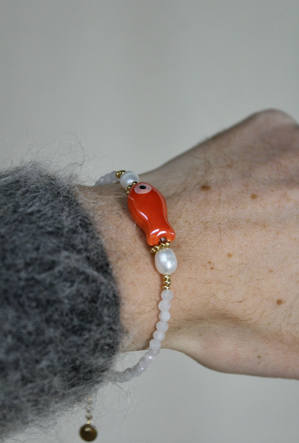 Pez - Pulsera - Acero inoxidable
