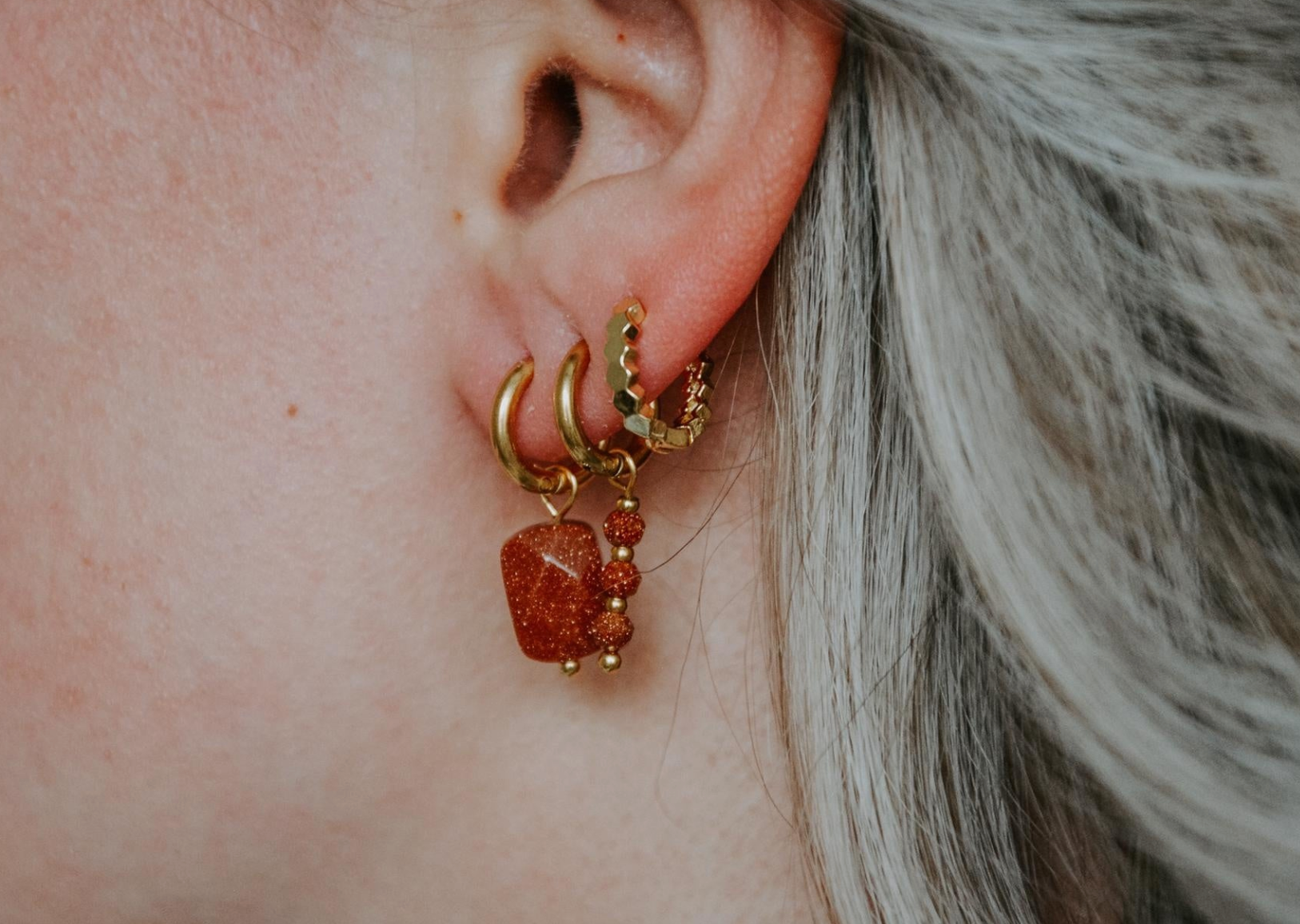 Riri - Earrings - Stainless Steel