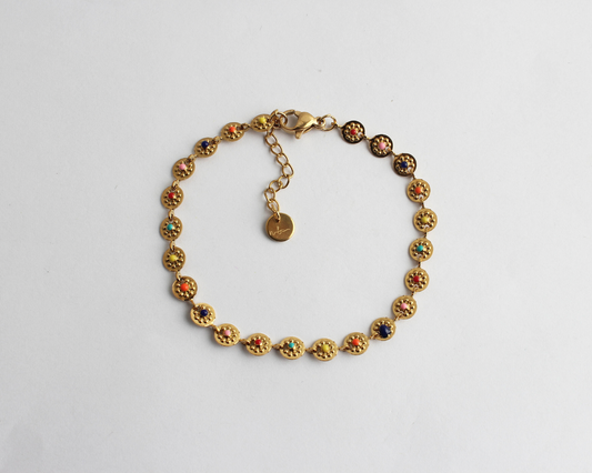 Piso - Pulsera - Acero inoxidable