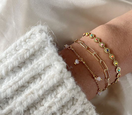 Piso - Pulsera - Acero inoxidable