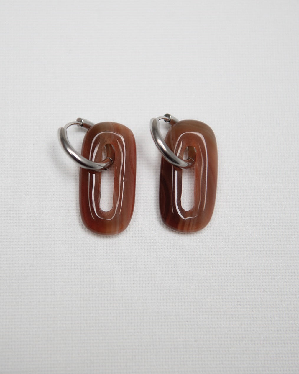 Sierra - Earrings - Natural stone - Stainless Steel