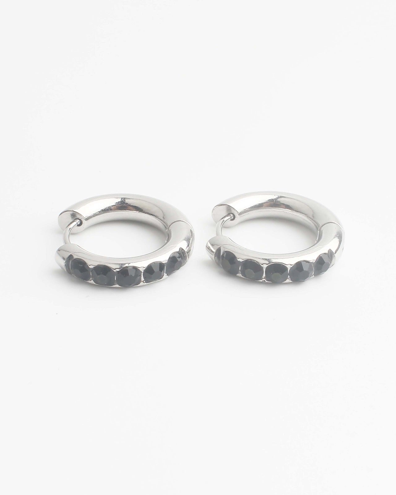 Big Strass Stone - Pendientes - Acero inoxidable