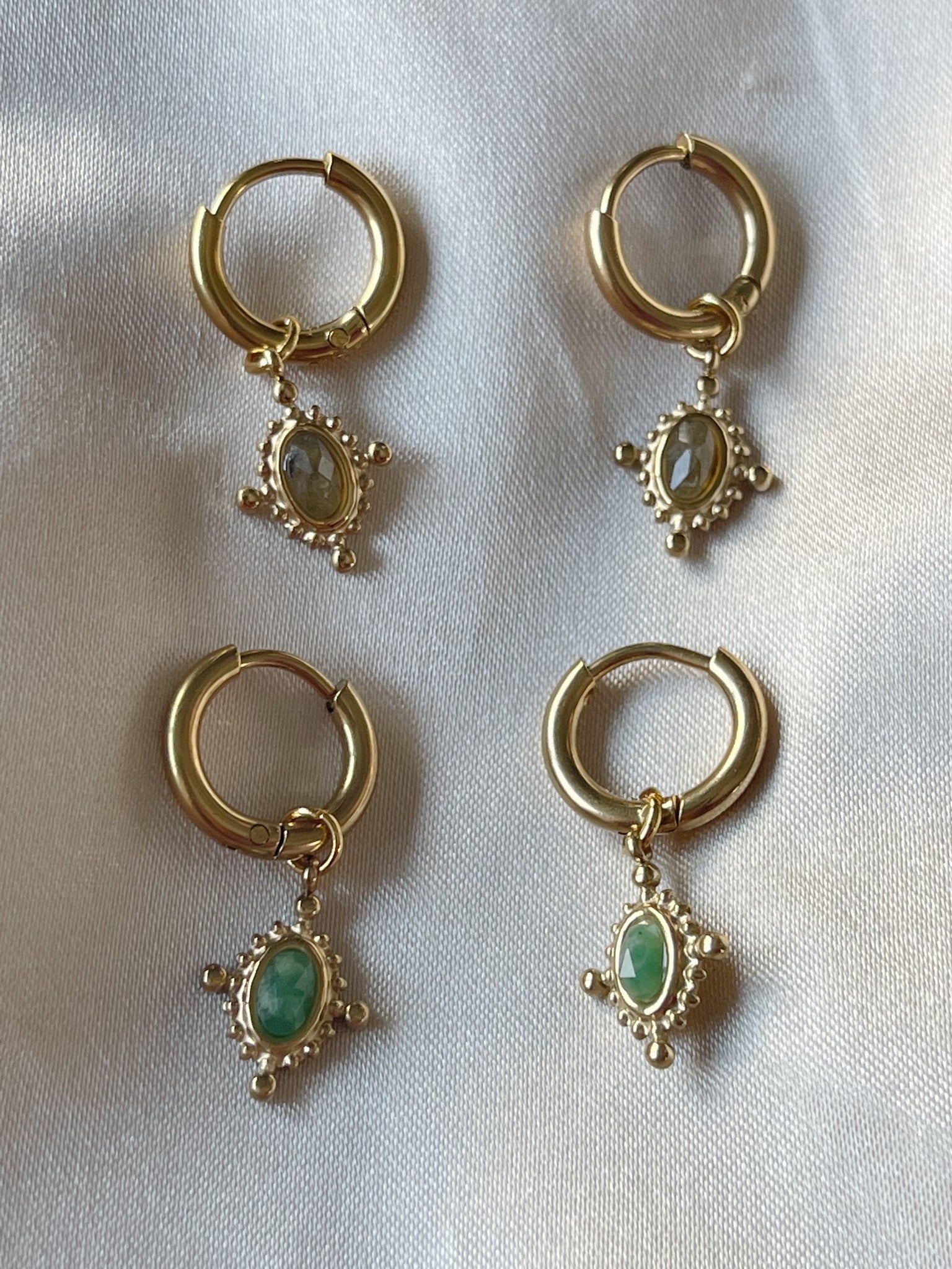 Jaipur - Pendientes - Acero inoxidable