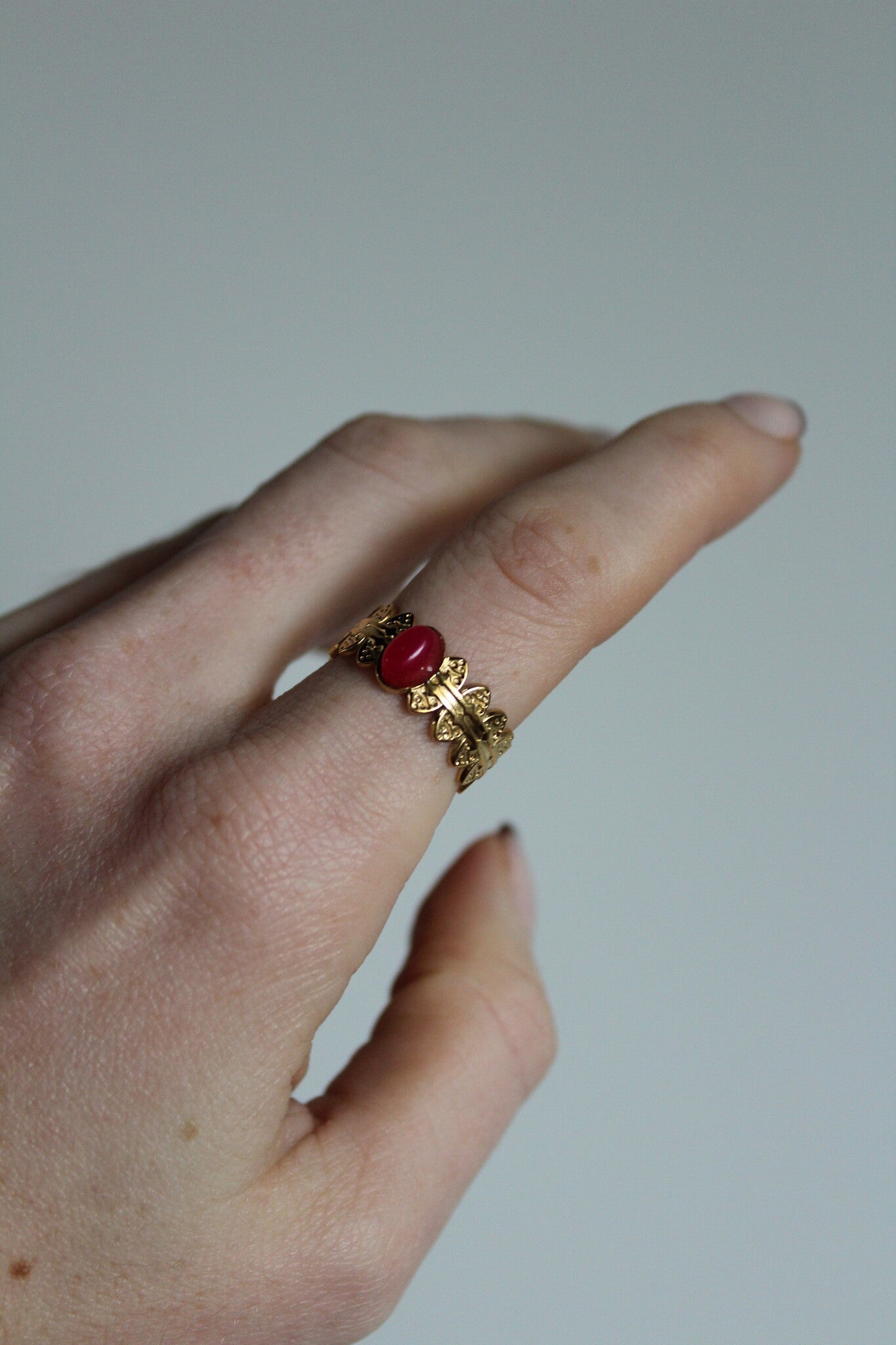 Didi - Anillo - Acero inoxidable - Ajustable