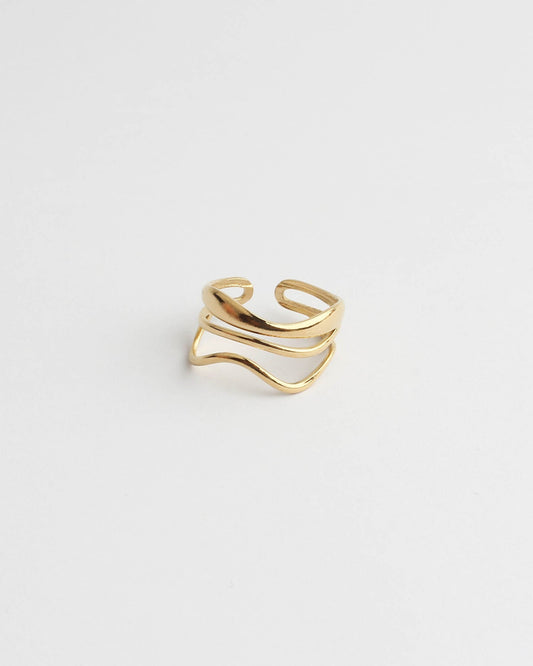Montaigne - Anillo - Acero inoxidable - Ajustable
