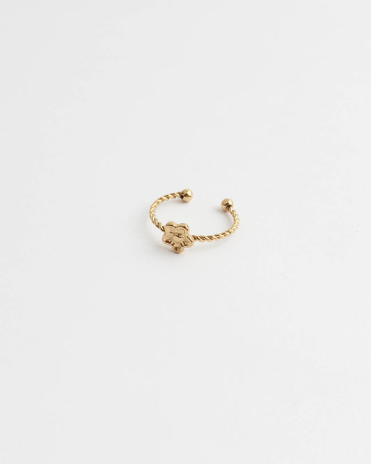 Daisy Twist - Anillo - Acero inoxidable - Ajustable